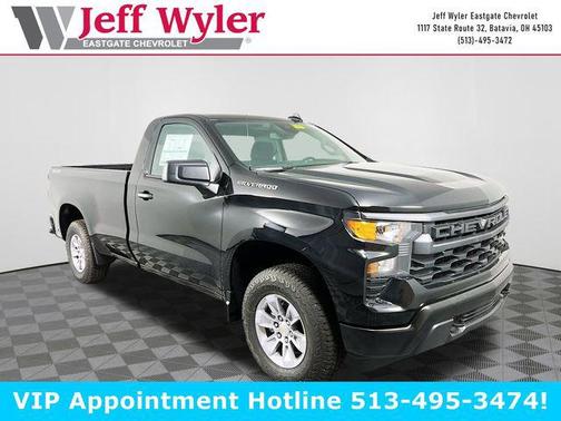 Black 2026 Chevrolet Silverado 1500 WT