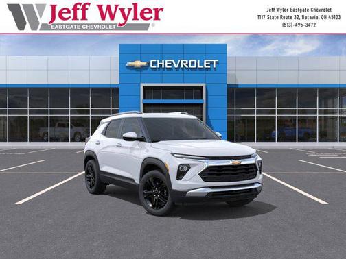 Summit White 2026 Chevrolet Trailblazer LT
