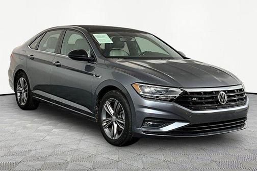 Platinum Gray Metallic 2020 Volkswagen Jetta 1.4T R-Line