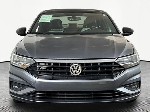 Platinum Gray Metallic 2020 Volkswagen Jetta 1.4T R-Line