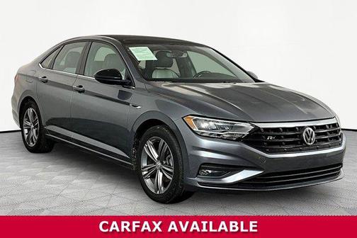 Platinum Gray Metallic 2020 Volkswagen Jetta 1.4T R-Line