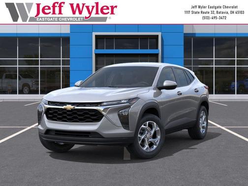 Sterling Gray Metallic 2026 Chevrolet Trax LS