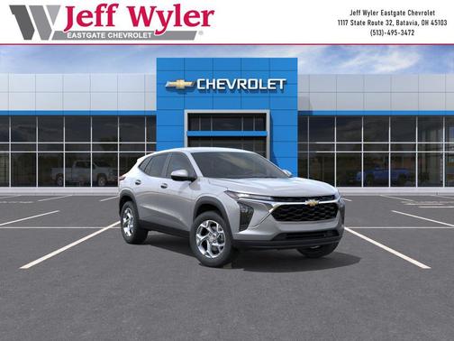 Sterling Gray Metallic 2026 Chevrolet Trax LS