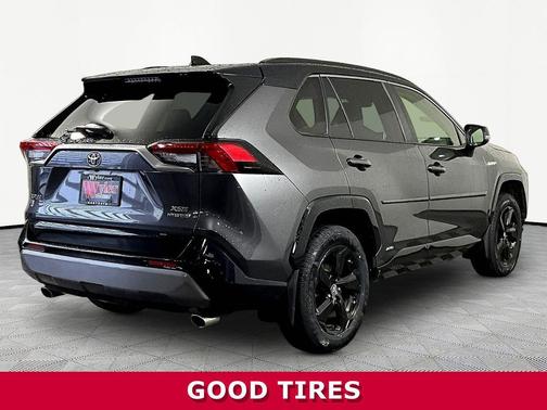 Magnetic Gray Metallic w/Black Roof 2019 Toyota RAV4 Hybrid SE