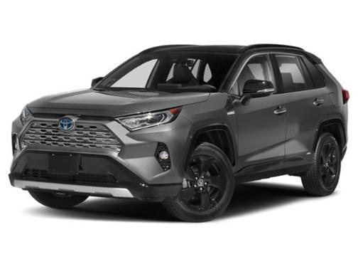 Magnetic Gray Metallic w/Black Roof 2019 Toyota RAV4 Hybrid SE