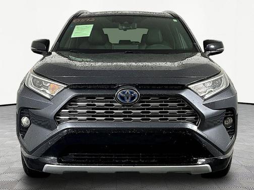 Magnetic Gray Metallic w/Black Roof 2019 Toyota RAV4 Hybrid SE