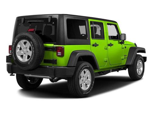 Hypergreen Clearcoat 2016 Jeep Wrangler Unlimited Sport