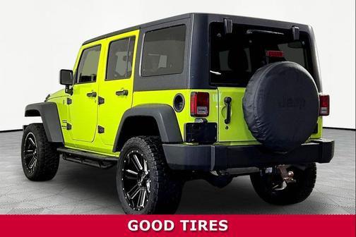 Hypergreen Clearcoat 2016 Jeep Wrangler Unlimited Sport