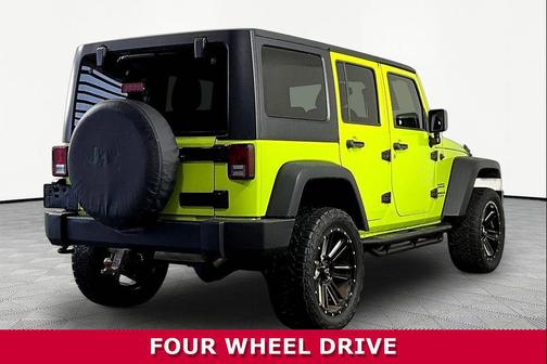 Hypergreen Clearcoat 2016 Jeep Wrangler Unlimited Sport