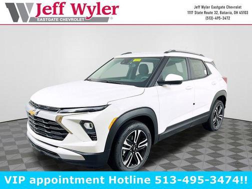 Summit White 2026 Chevrolet Trailblazer LT