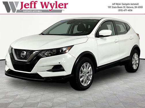 Glacier White 2021 Nissan Rogue Sport S