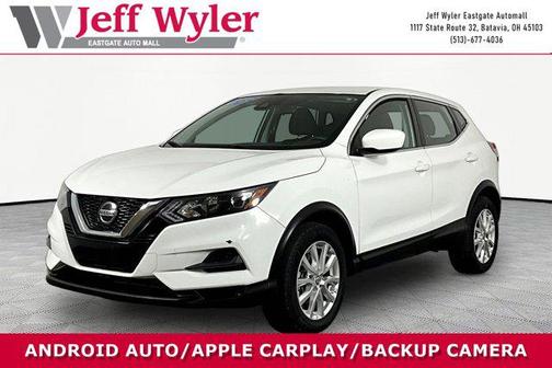 Glacier White 2021 Nissan Rogue Sport S