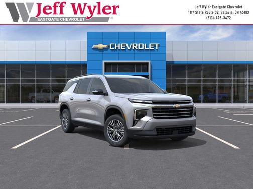 Sterling Gray Metallic 2026 Chevrolet Traverse LT