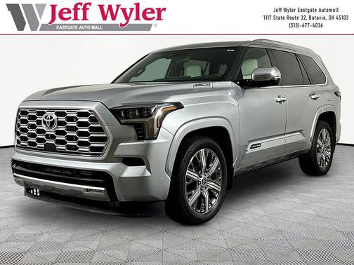 Celestial Silver Metallic 2024 Toyota Sequoia Capstone