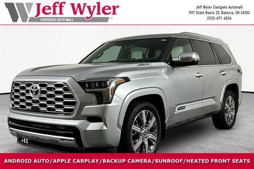 Celestial Silver Metallic 2024 Toyota Sequoia Capstone