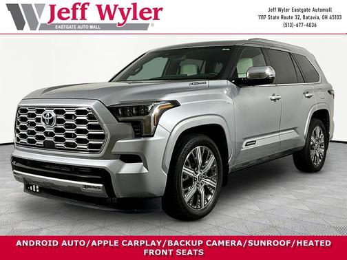 Celestial Silver Metallic 2024 Toyota Sequoia Capstone