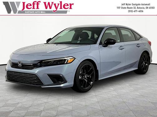 Morning Mist Metallic 2024 Honda Civic Sport