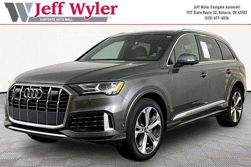 Samurai Gray Metallic 2022 Audi Q7 55 Prestige