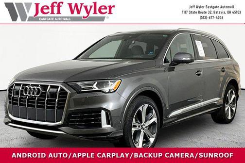 Samurai Gray Metallic 2022 Audi Q7 55 Prestige