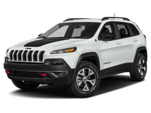 Brilliant Black Crystal Pearlcoat 2015 Jeep Cherokee Trailhawk
