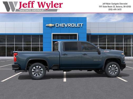 Lakeshore Blue Metallic 2026 Chevrolet Silverado 2500 Custom