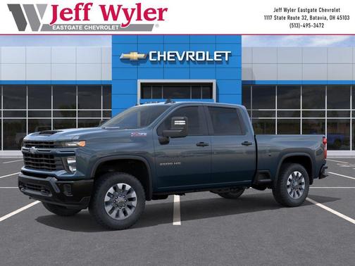 Lakeshore Blue Metallic 2026 Chevrolet Silverado 2500 Custom