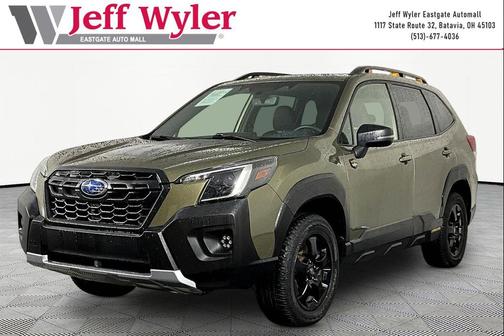 Autumn Green Metallic 2023 Subaru Forester Wilderness