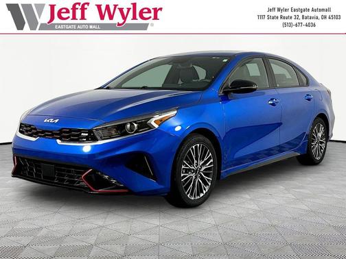 Sporty Blue 2023 Kia Forte GT-Line