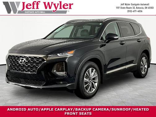 Twilight Black 2019 Hyundai SANTA FE Ultimate 2.4
