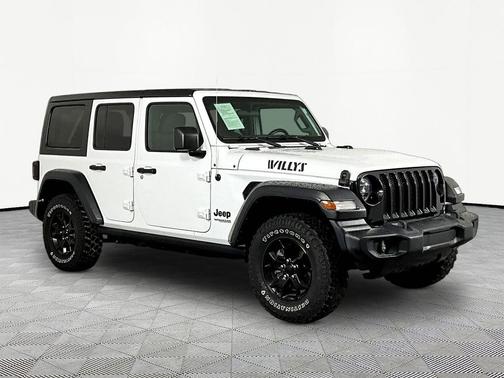 Bright White Clearcoat 2020 Jeep Wrangler Unlimited Willys 4x4