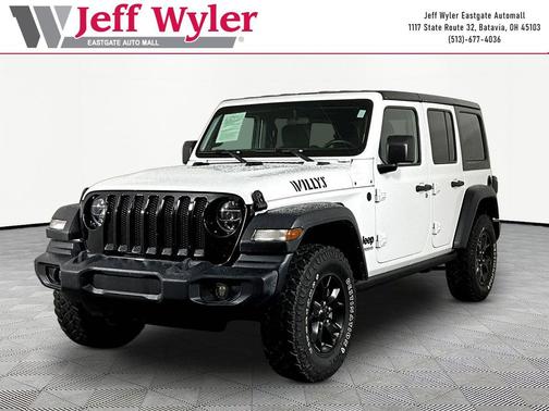 Bright White Clearcoat 2020 Jeep Wrangler Unlimited Willys 4x4