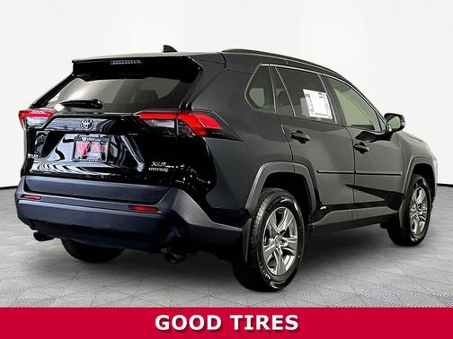Midnight Black Metallic 2022 Toyota RAV4 Hybrid XLE