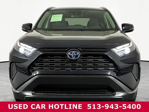 Midnight Black Metallic 2022 Toyota RAV4 Hybrid XLE