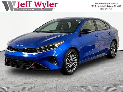 Sporty Blue 2023 Kia Forte GT