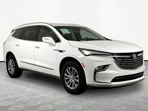 Summit White 2023 Buick Enclave Essence FWD