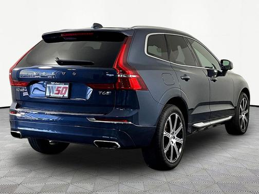 Denim Blue Metallic 2020 Volvo XC60 T6 Inscription