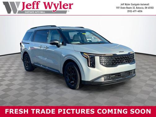 Ivory Silver 2026 Kia Carnival Hybrid SX Prestige
