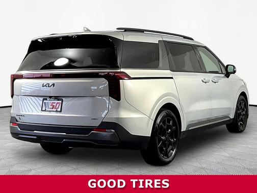 Ivory Silver 2026 Kia Carnival Hybrid SX Prestige