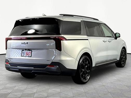 Ivory Silver 2026 Kia Carnival Hybrid SX Prestige