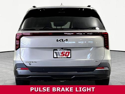 Ivory Silver 2026 Kia Carnival Hybrid SX Prestige