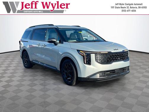 Ivory Silver 2026 Kia Carnival Hybrid SX Prestige