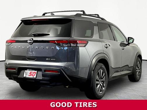 Gun Metallic 2022 Nissan Pathfinder SV 4WD