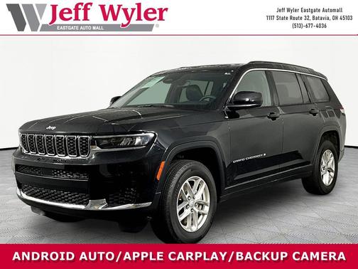 Diamond Black Crystal Pearlcoat 2024 Jeep Grand Cherokee L Laredo