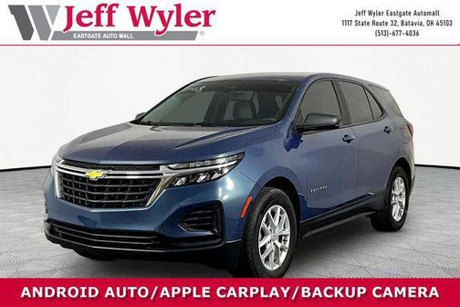 Lakeshore Blue Metallic 2024 Chevrolet Equinox LS