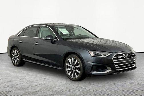 Gray Metallic 2022 Audi A4 40 Premium