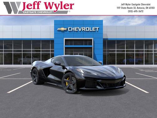 Black 2026 Chevrolet Corvette E-Ray Coupe, 2LZ, RWD