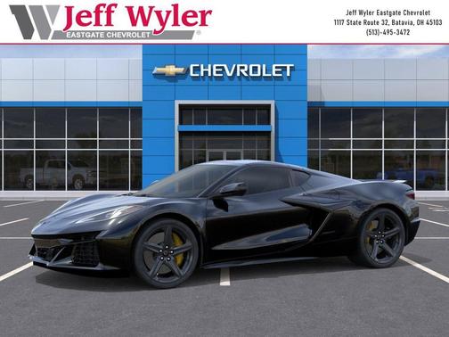 Black 2026 Chevrolet Corvette E-Ray Coupe, 2LZ, RWD