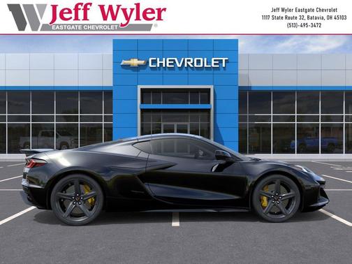 Black 2026 Chevrolet Corvette E-Ray Coupe, 2LZ, RWD