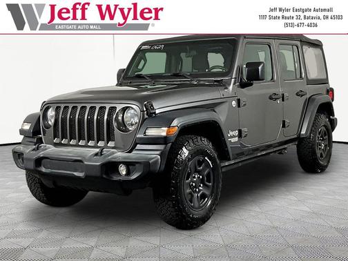 Granite Crystal Metallic Clearcoat 2018 Jeep Wrangler Unlimited Sport