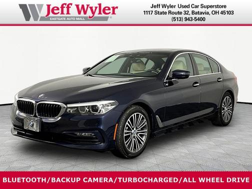 Imperial Blue Metallic 2018 BMW 540 xDrive